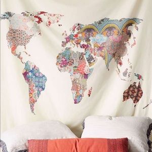 🌻World Map Tapestry🌻